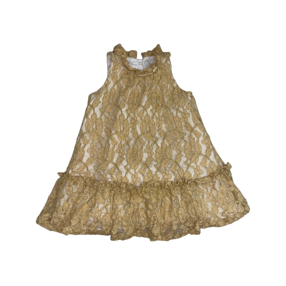 Janie & Jack Gold Dress